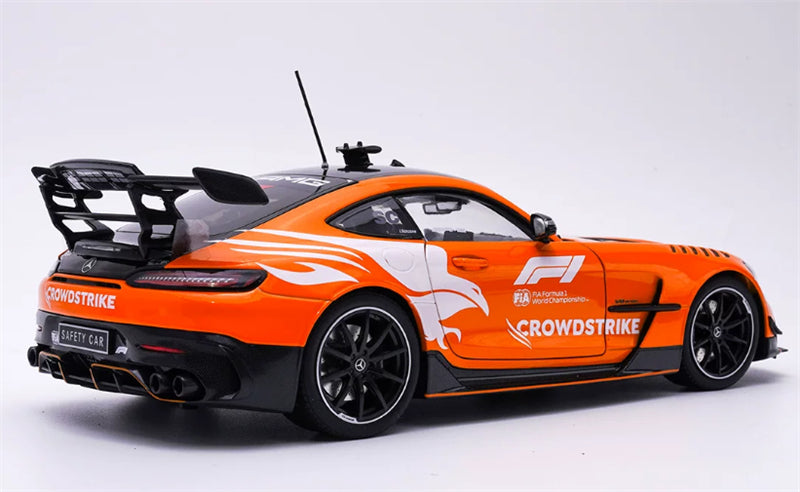 1:18 Mercedes-Benz AMG GT BLACK SERIES 2025 Orange - British Grand Prix MINICHAMPS  DIECAST Model