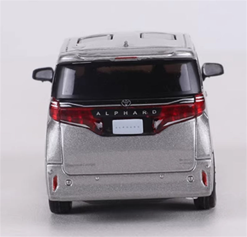 DCT Toyota New Alphard Mpv Grey LHD 1:64 Car Pre-built Model