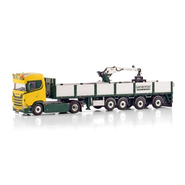 1:50 SCANIA E. DE VRIES S CS20N 4X2 BRICK TRAILER 4 AXLE WSI   Diecast Model