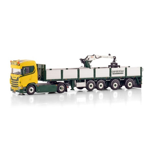 1:50 SCANIA E. DE VRIES S CS20N 4X2 BRICK TRAILER 4 AXLE WSI   Diecast Model