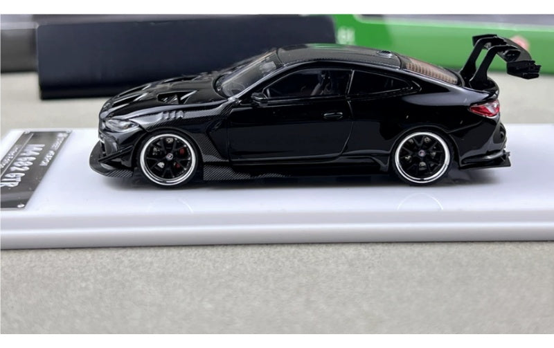 1:64 BMW M4 G82 GTR  glossy black SW  Limited Edition 499PCS ONLY DIECAST Model
