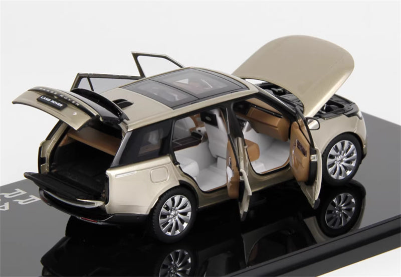 1:43 Land Rover Range Rover Honor Genesis 2022 golden  LCD MODELS Extended Edition DIECAST Car Model