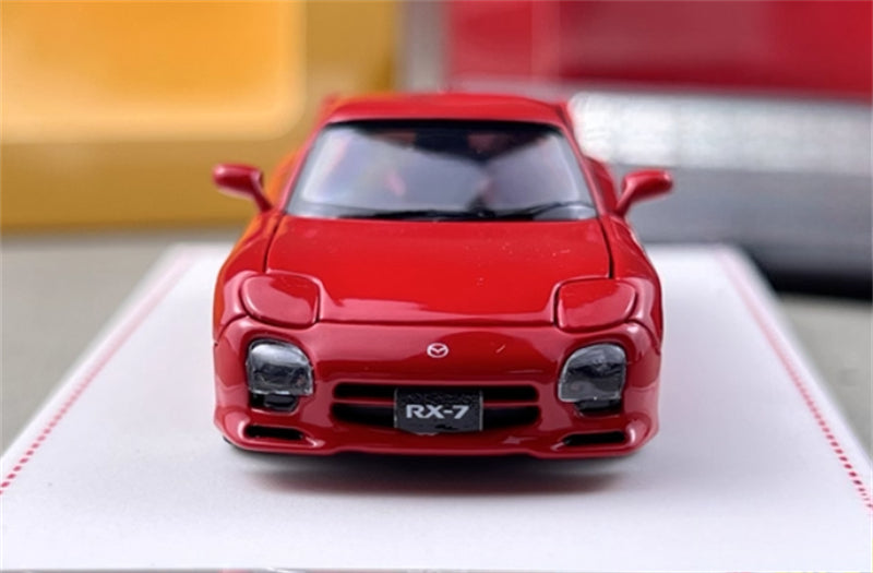 Focal Horizon Mazda RX-7 FD3S Speed Open Edition Red Limited Edition 499PCS ONLY 1:64 Car Pre-built Model view6