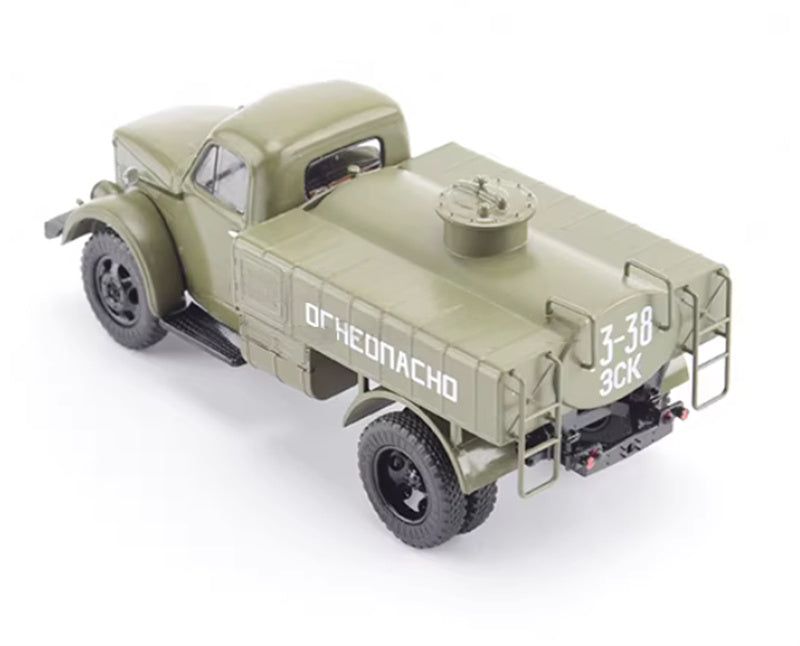 StartScaleModels MZ-3904 Gaz-51 Kyrgyzstan Fuel Truck 1:43 Truck Pre-built Airliner Model Display view2