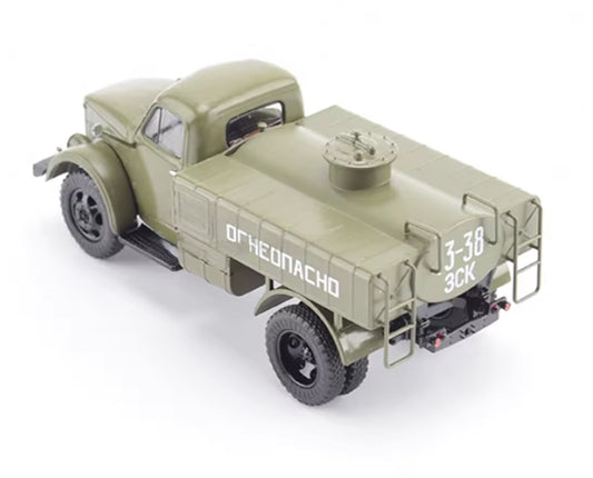 StartScaleModels MZ-3904 Gaz-51 Kyrgyzstan Fuel Truck 1:43 Truck Pre-built Airliner Model Display view2