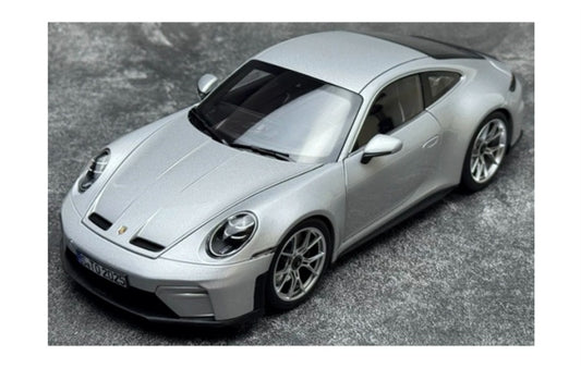 1:18 Porsche 911 992 GT3 RS  Silver - Silver Wheel NOREV  DIECAST Model