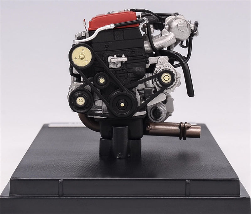 MOTORHELIX Honda B Series EK9 Engine Limited Edition 500PCS ONLY 1:18 Car Accessories Pre-built Model view6