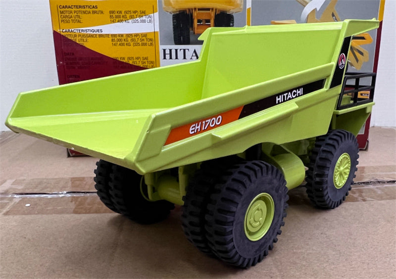 JOAL HITACHI EH 1700 Mining dump truck light green 1:50 Truck Pre-built Model