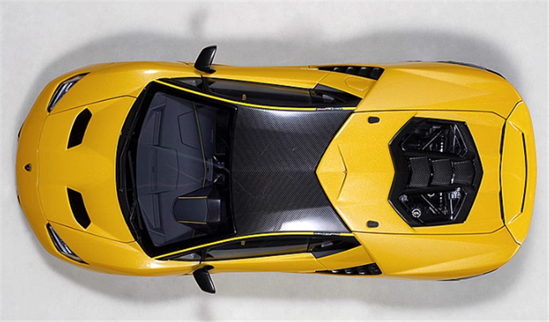 AUTOART Lamborghini Centenario yellow 1/18car Pre-a Model