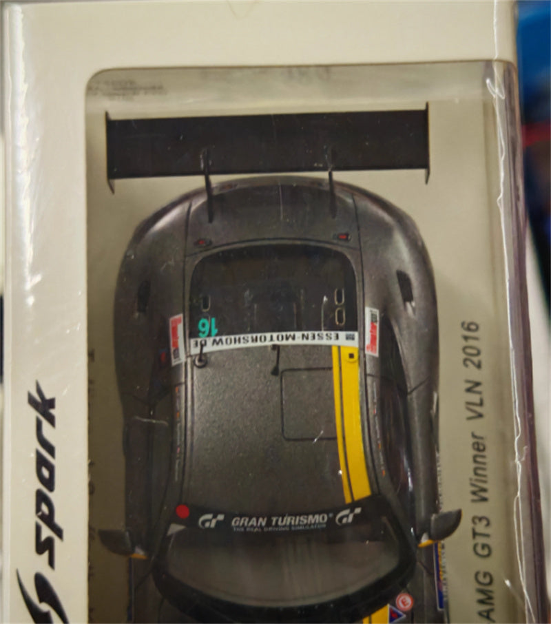 Spark Mercedes AMG GT3 Winner VLN 2016 #16 Limited Edition 500PCS ONLY 1:43 Car Pre-built Model view6
