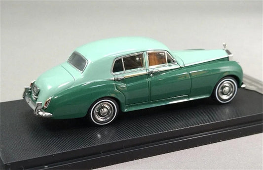 GFCC 1955 Rolls Royce Silver Cloud classic car Green Double LHD 1:64 car Pre-built Model view2