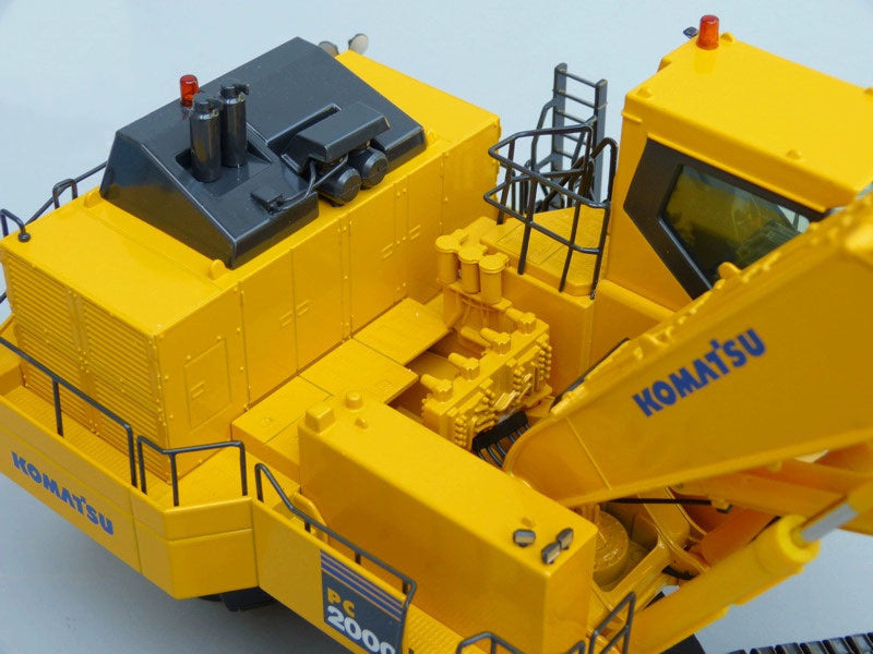 NZG KOMATSU PC2000-8 front shovel excavator 1/50 DIECAST Truck Lorry
