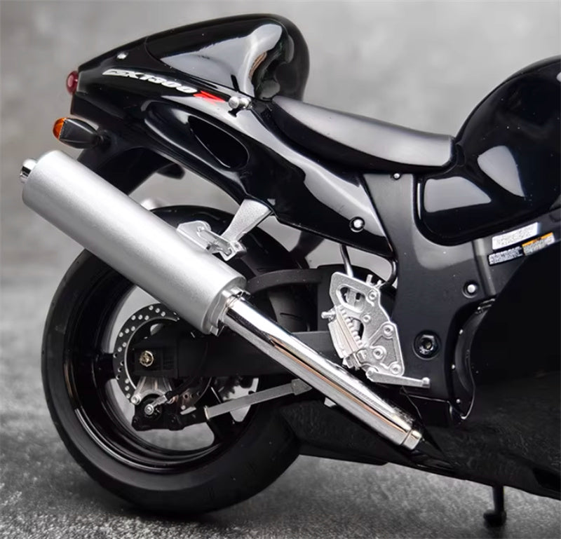 1:12 Suzuki GSX-1300R Hayabusa  Black  LCD MODELS  DIECAST motorcycle Model
