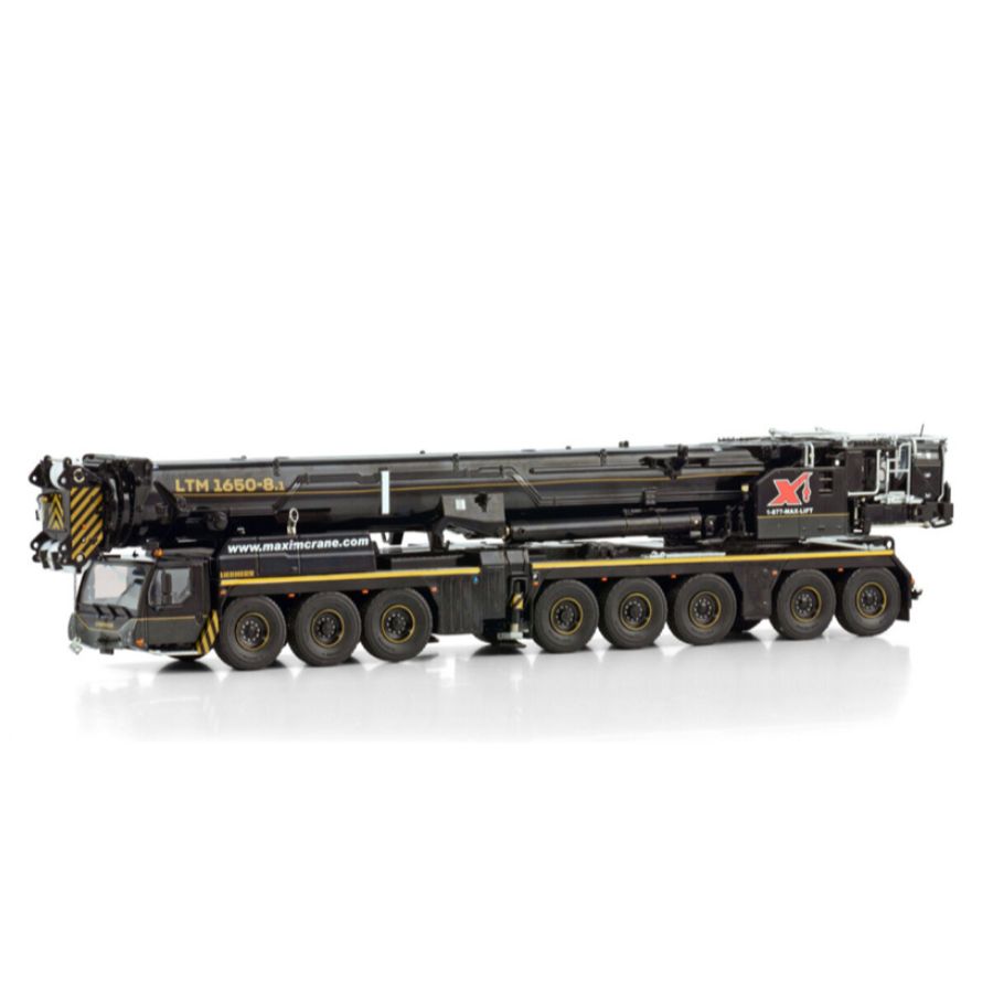 WSI LIEBHERR LTM 1650-8.1 Crane Maxim Crane Works L.P. 1:50 DIECAST Truck Lorry