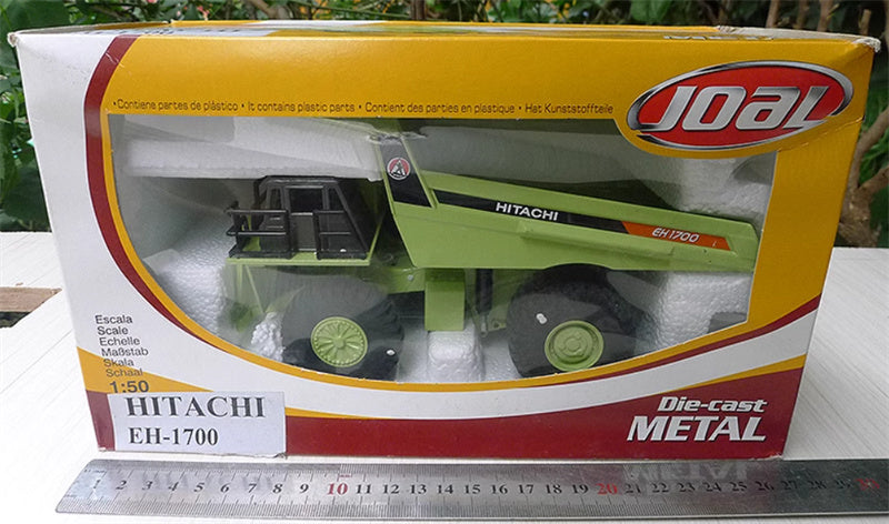 JOAL  Hitachi  EH-1700  EUCLID Large Mining Vehicle Light green out of print 1:50 Truck Pre-assembled Model Display