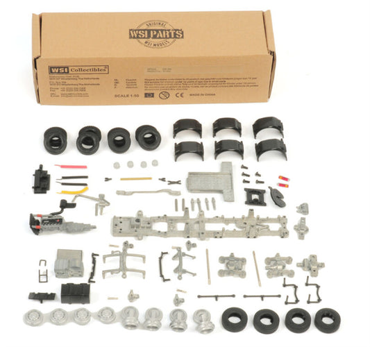 WSI BUILDING KIT CHASSIS DAF 8X4 Parts KIT 1:50 Truck Model