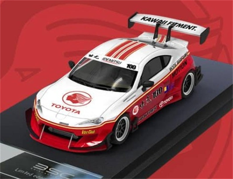 1:64 Toyota GR86 #100 LHD Idemitsu Livery BSC DIECAST Limited Edition 499pcs ONLY Model