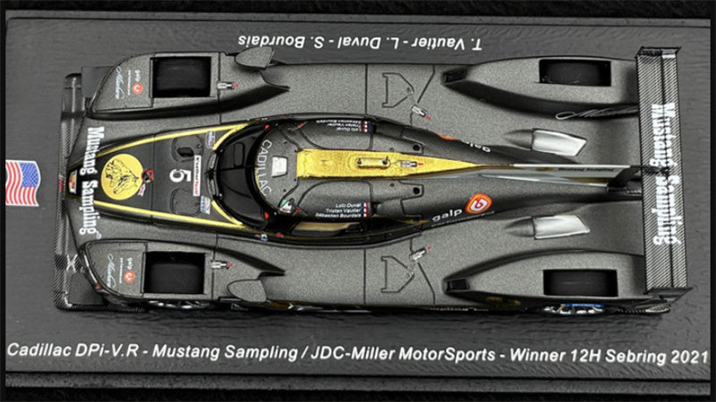 1:43 Spark Cadillac DPi-V.R Mustang Sampling JDC-Miller Winner 12H Sebring 2021 view5