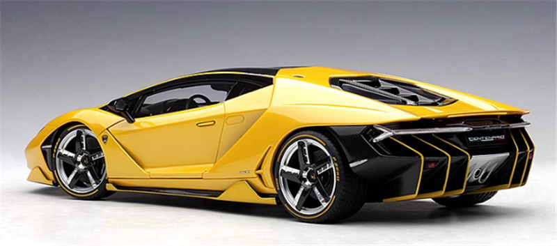 AUTOART Lamborghini Centenario yellow 1/18car Pre-a Model