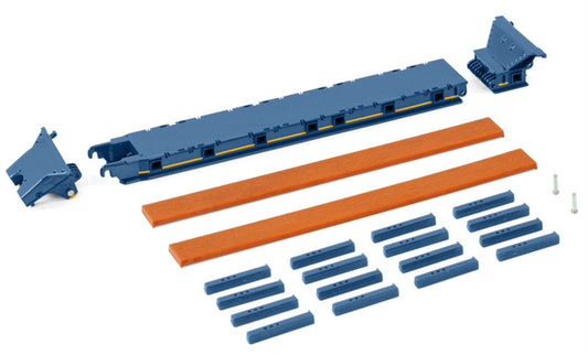 WSI SCHEUERLE INTER COMBI SET PARTS: SPINE BED BLUE Premium Line KIT 1:50 Truck Model