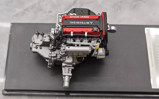 MOTORHELIX Mitsubishi 4G63 EVo4 ENGINE 1:18 Car Accessories Pre-built Model view1
