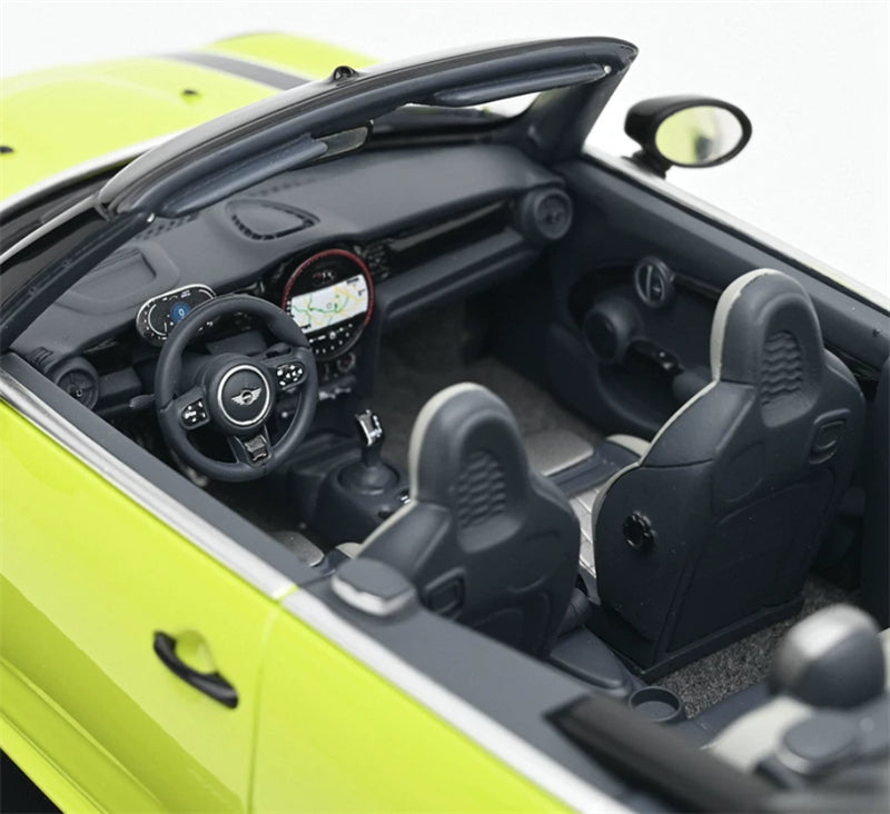 1:18 MINI COOPER JCW CABRIO ZESTY 2021 yellow OTTO Limited Edition Resin Model