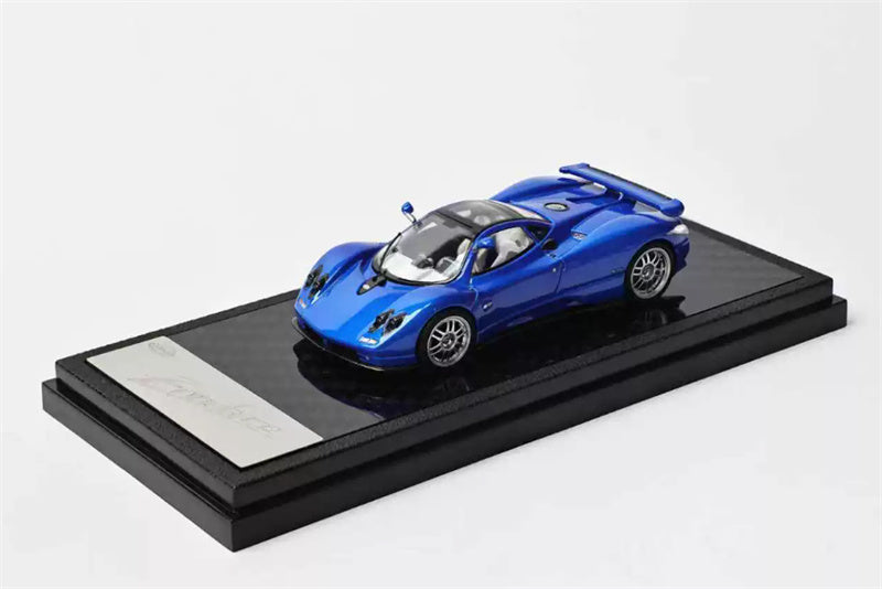 1:64 Pagani Zonda C12 Blue LCD MODELS DIECAST Model