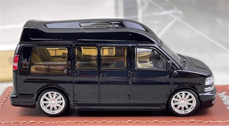 1:64 GMC Savana Business RV Black GOC DIECAST Limited Edition 799pcs ONLY Model