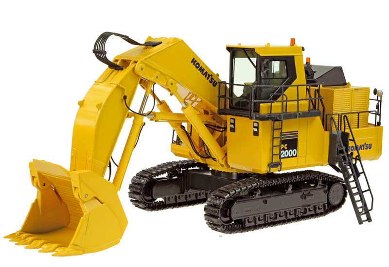 NZG KOMATSU PC2000-8 front shovel excavator 1/50 DIECAST Truck Lorry