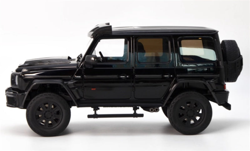 Almost Real Brabus Mercedes Benz G-Class AMG G63 4x4² SUV 2023 black Limited Edition 600PCS ONLY 1:18 Car Pre-built Model view6