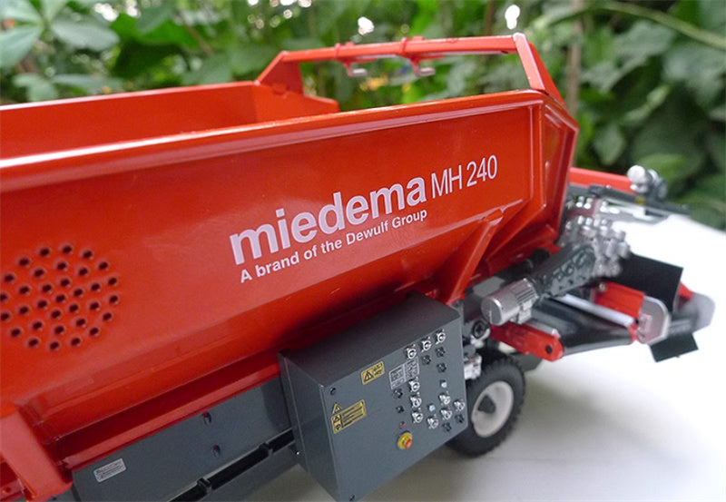 AT COLLECTIONS Dewulf Miedema MH 240 Potato Loading tractor trailer Red 1:32 Truck Accessories Pre-built Model