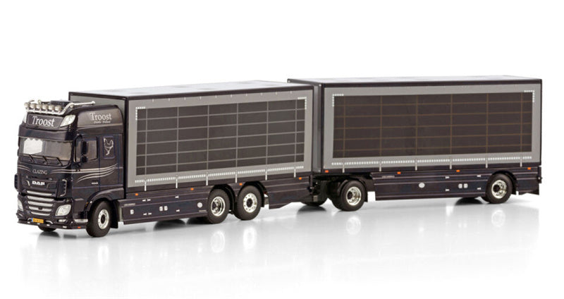 WSI DAF XF 6X2 TRUCK CURTAINSIDE - 2 AXLE Troost 1:50 Model