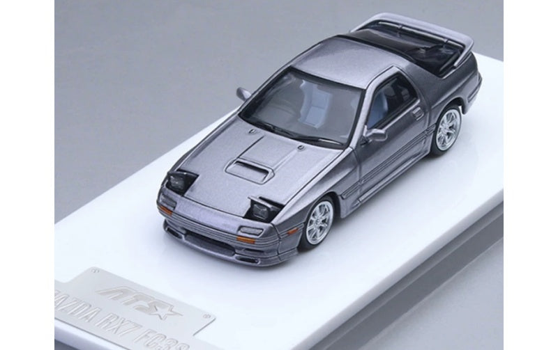 1:64 Mazda RX-7 FC3S  Silver Gray ATS Model   DIECAST Model