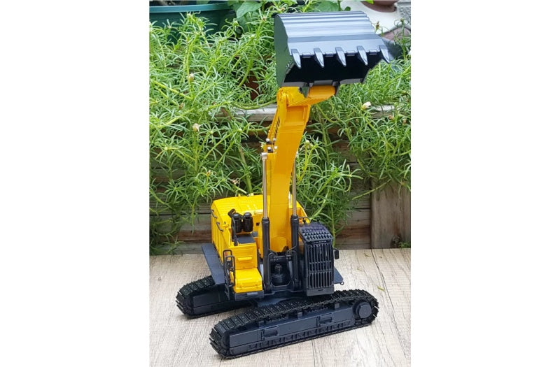 SHANTUI SE980LC Large-Scale Mining Excavator Yellow 1:35 Truck Pre-built Airliner Model Display view8