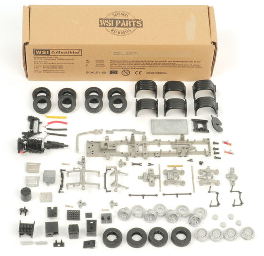 WSI BUILDING KIT CHASSIS SCANIA 8X4 E Parts KIT 1:50 Truck Model