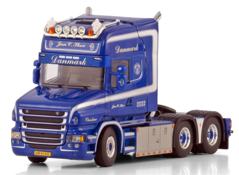 WSI SCANIA T6 TORPEDO TOPLINE 6X2 TAG AXLE Jan C Skov 1:50 Truck Pre-built Model