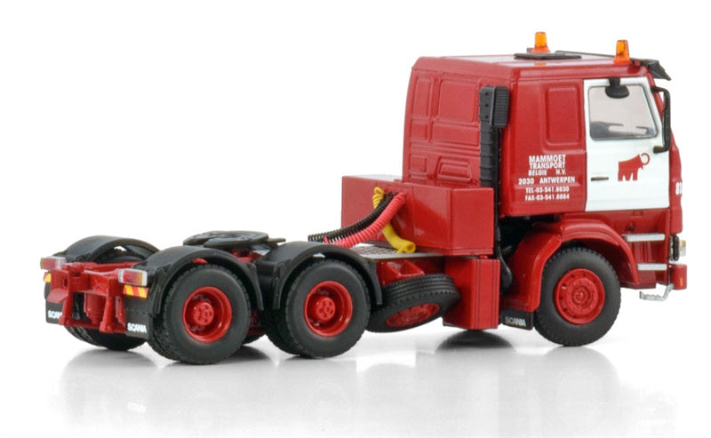 Mammoet SCANIA 2 Series Classic Truck Tractor Set Mammoet & Van Seumeren 1:50 Truck Pre-built Model