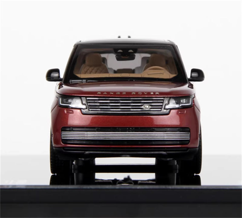 1:43 Land Rover Range Rover Honor Genesis 2022 Red - Black Top  LCD MODELS Extended Edition DIECAST Car Model