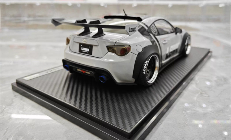 IGNITION MODEL Wide body Toyota 86 ver.1 lb gray black 1:18 Car Pre-built Model view7