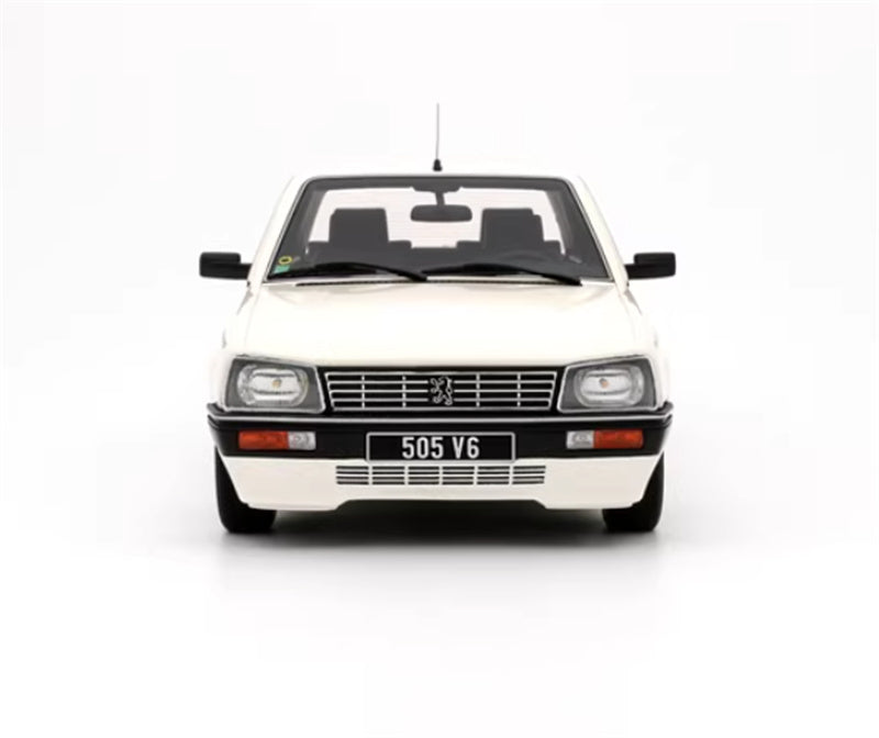 1:18 PEUGEOT 505 V6 BLANC MEIJE 1989 White  OTTO Limited Edition 999PCS ONLY Resin Car Model