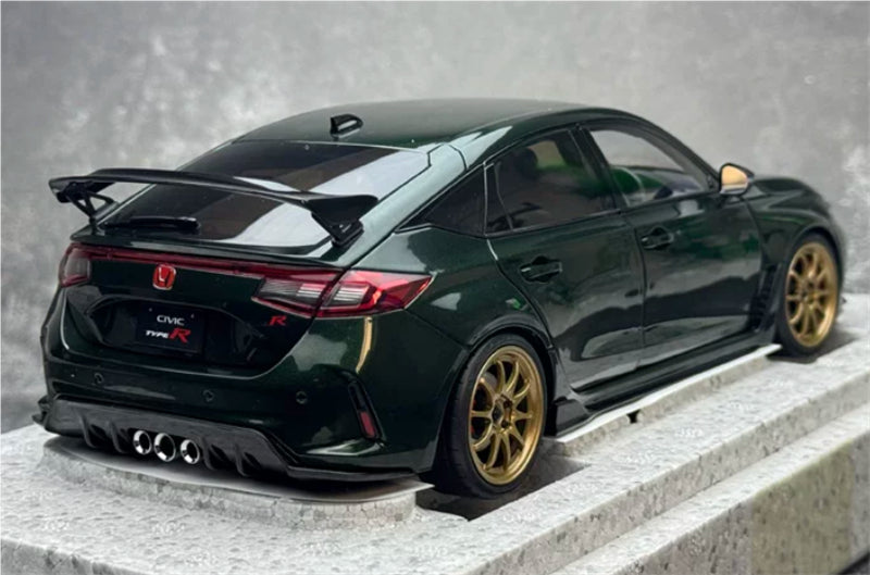 1:18 Honda Civic Type R FL5  Dark green MOTORHELIX Limited Edition 599PCS ONLY DIECAST Model