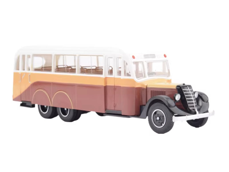 Modimio Soviet Leningrad Bus Atul-AL2 (ZIS-8A) 1:43 Bus Pre-built Airliner Model Display view5