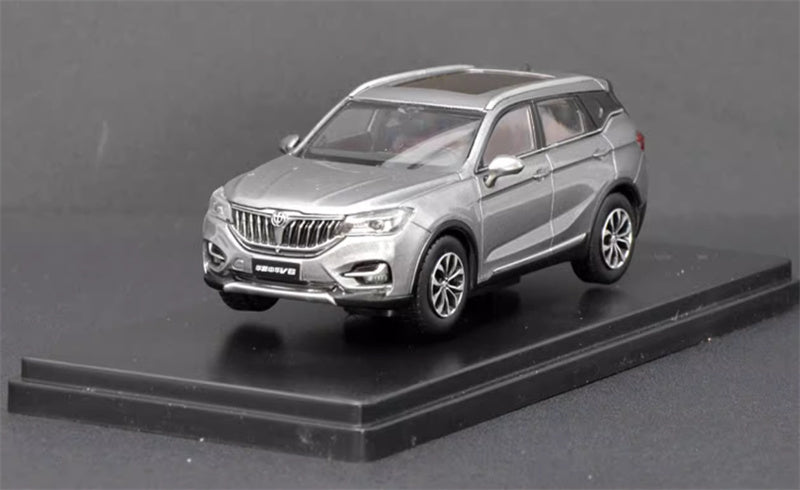 Zhonghua V6 SUV silver 1:43 Car Pre-built Model view1