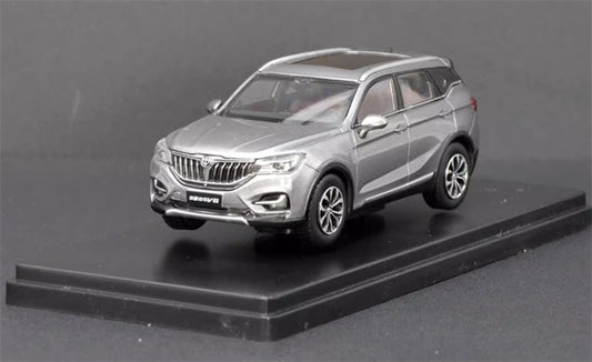Zhonghua V6 SUV silver 1:43 Car Pre-built Model view1