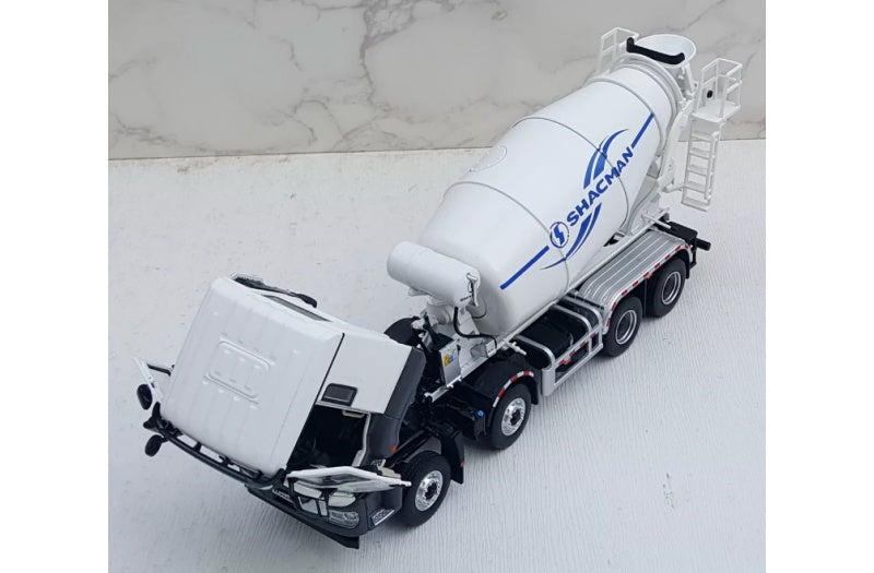 SHACMAN Delong H3000S mixer truck White 1:38 Truck Pre-built Airliner Model Display view6