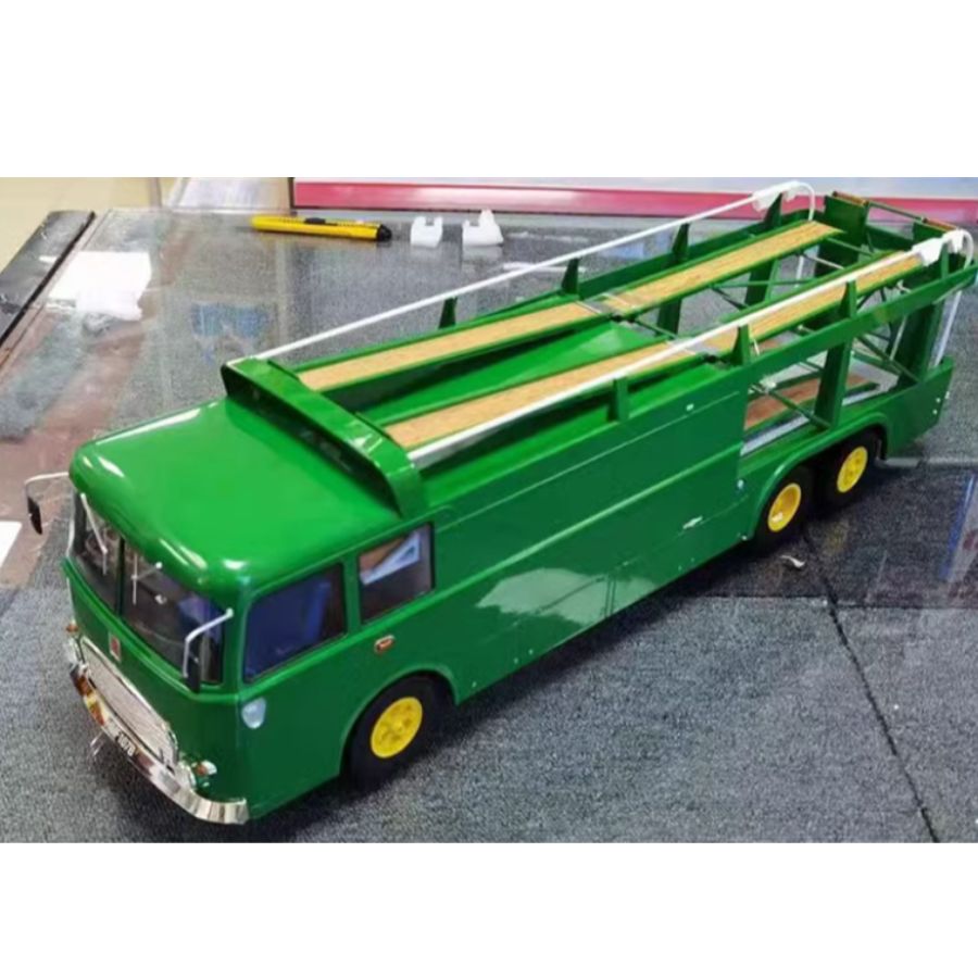 Norev Bartoletti 306/2 David Racing 1970 Transporter Green 1:18 DIECAST Truck Lorry