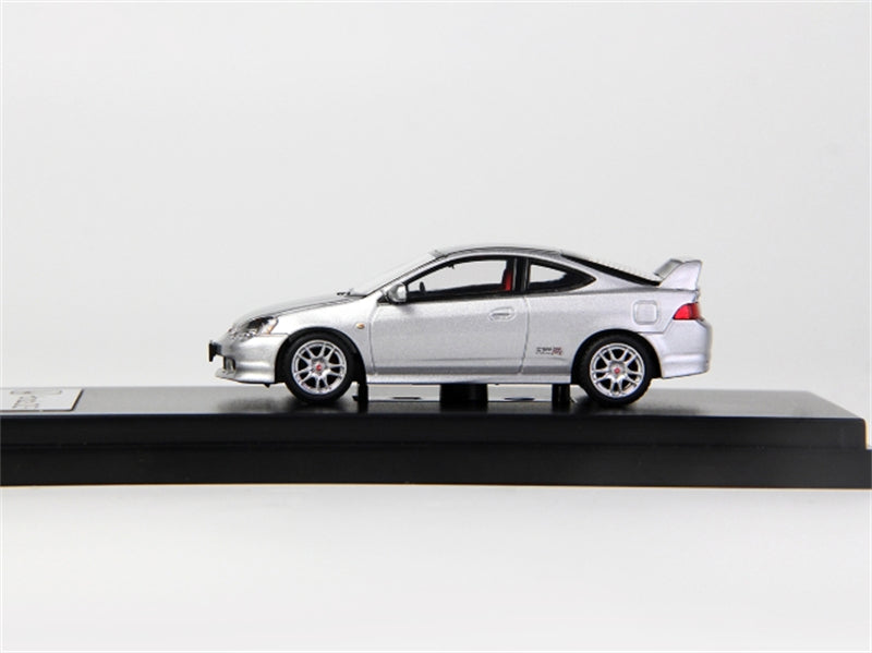 LCD-MODELS Honda Integra Type R DC5 Silver 1:64 car Pre-built Model view4