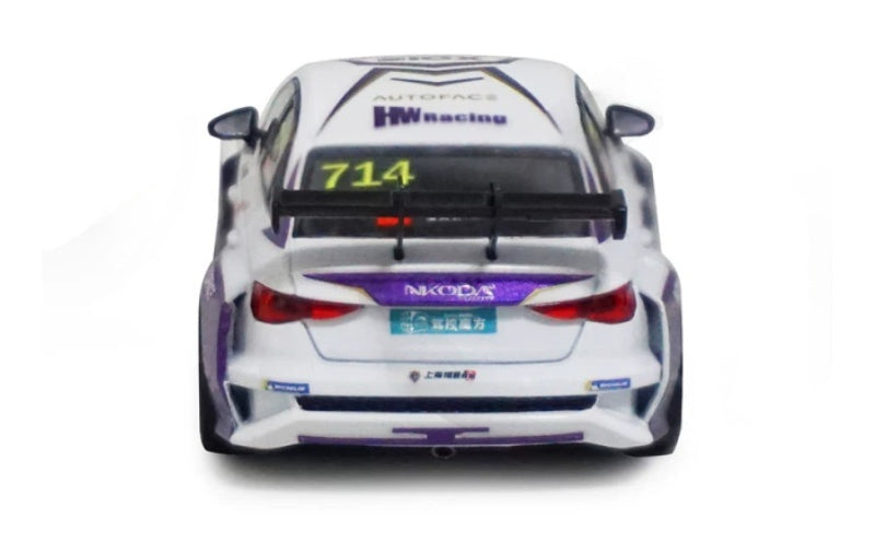 1:64 Audi Pan Yiming Nkoda Racing Team 2024 RS3 LMS TCR CTCC KiloWorks Diecast Model view7