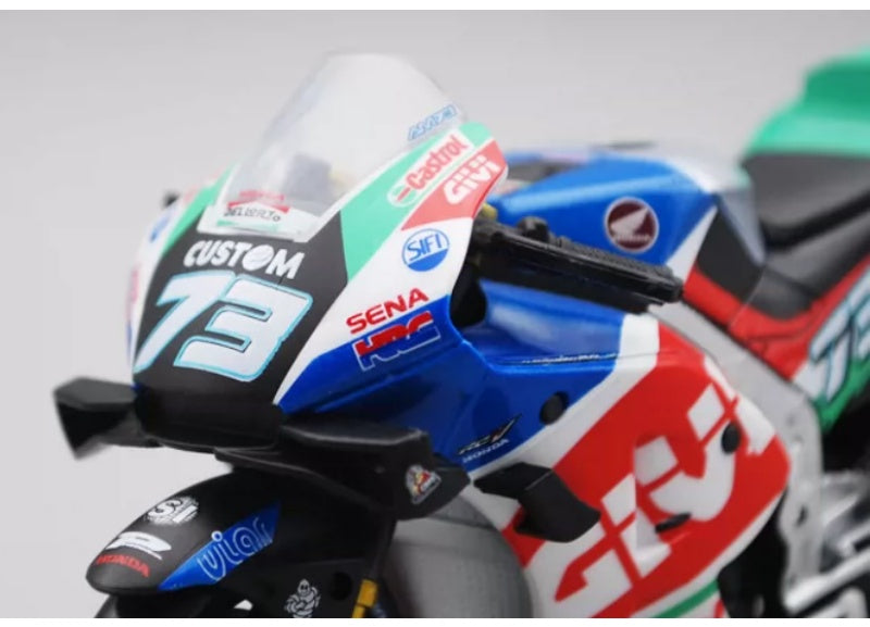 1:18 Honda RC213V 2021  #73 LCR Maisto  Diecast Motorcycle Model
