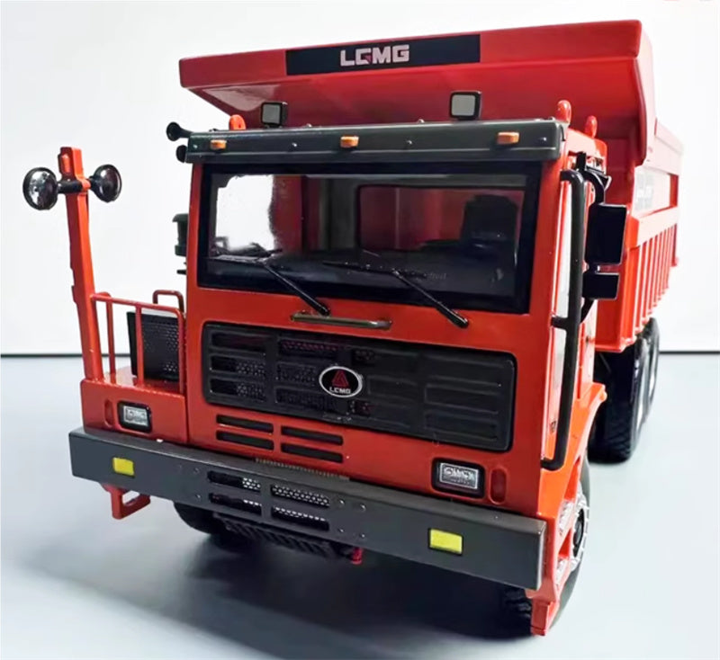 LGMG SDLG MT86HF Off Highway Mining Self dumping Truck Red Flame Red 1:35 Truck Pre-built Model